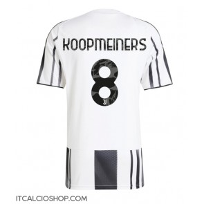 Juventus Teun Koopmeiners #8 Prima Maglia 2025-26 Manica Corta